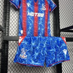 Crystal Palace 2024-25 Home Kids Kit