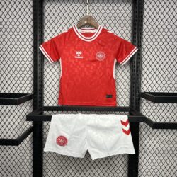 Denmark 2024-25 Euro Home Kids Kit