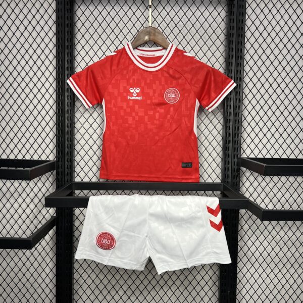 Denmark 2024-25 Euro Home Kids Kit