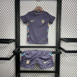 England 2024-25 Euro Away Kids Kit