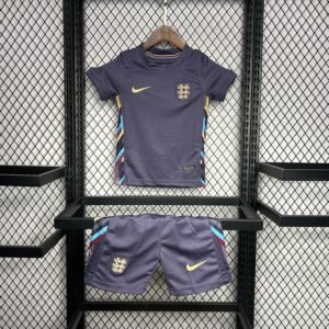 England 2024-25 Euro Away Kids Kit