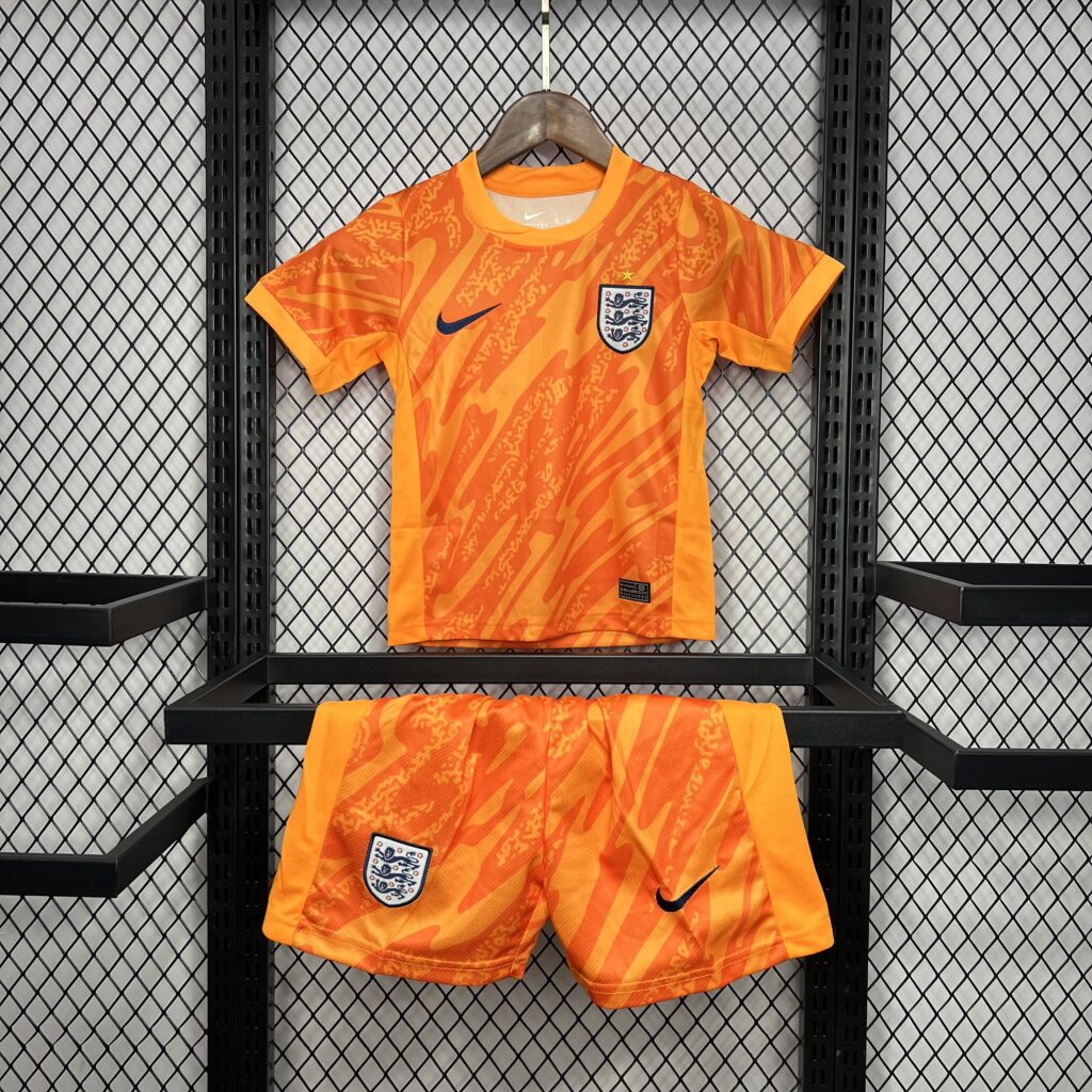 England 2024-25 Euro Goalkeeper uniform Kids Kit