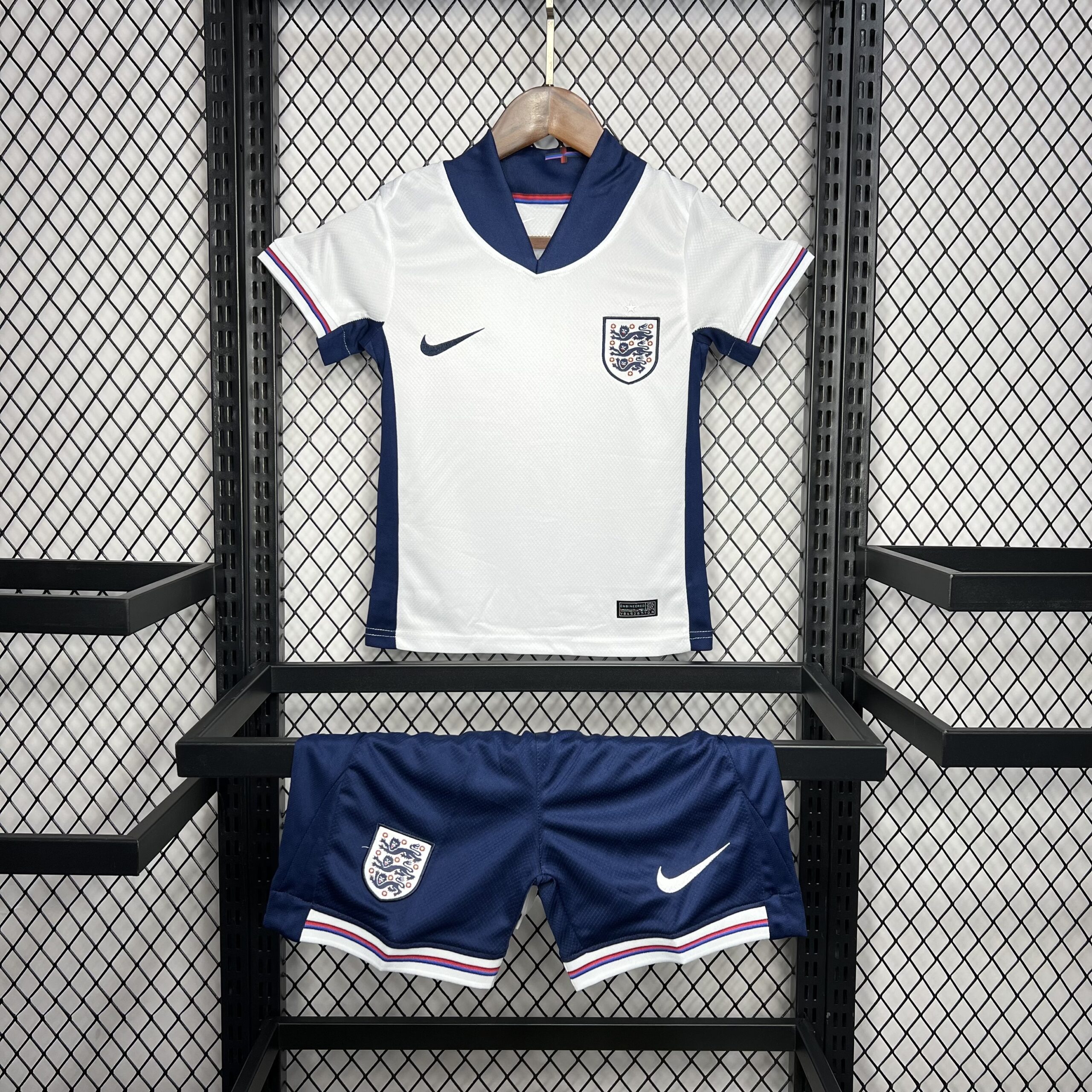 England 2024-25 Euro Home Kids Kit England 2024-25 Euro Home Kids Kit