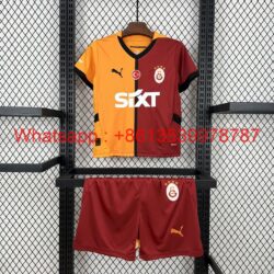 Galatasarays 2024-25 Home Kids Kit