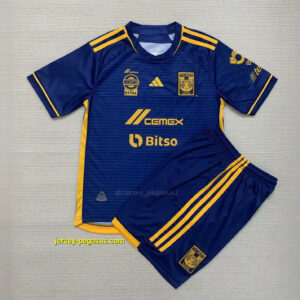 Tigres UANL Away Kids Kits Children Sets Soccer Jerseys