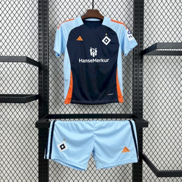Hamburger SV 2024-25 Pre-Match Special Shirt Kids Kit