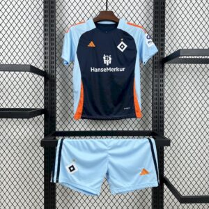 Hamburger SV 2024-25 Pre-Match Special Shirt Kids Kit