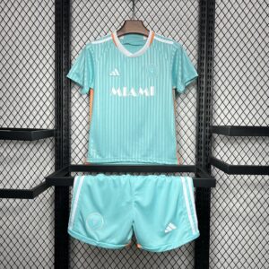 Inter Miami 2024-25 Third Away Kids Kit