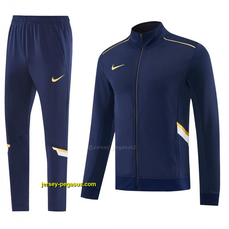 2026 NIKE Navy Full Zipper Jacket + Long Pants 2026 NIKE Navy Full Zipper Jacket + Long Pants