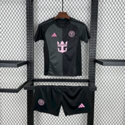 Inter Miami 2025-26 Away Kids Kit