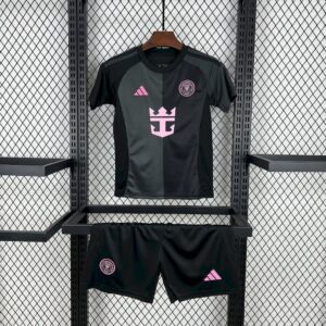 Inter Miami 2025-26 Away Kids Kit
