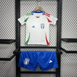 Italy 2024-25 Euro Away Kids Kit