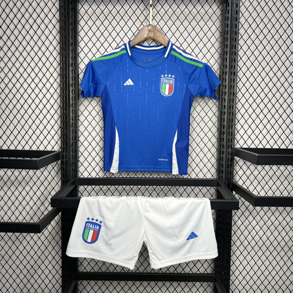 Italy 2024-25 Euro Home Kids Kit