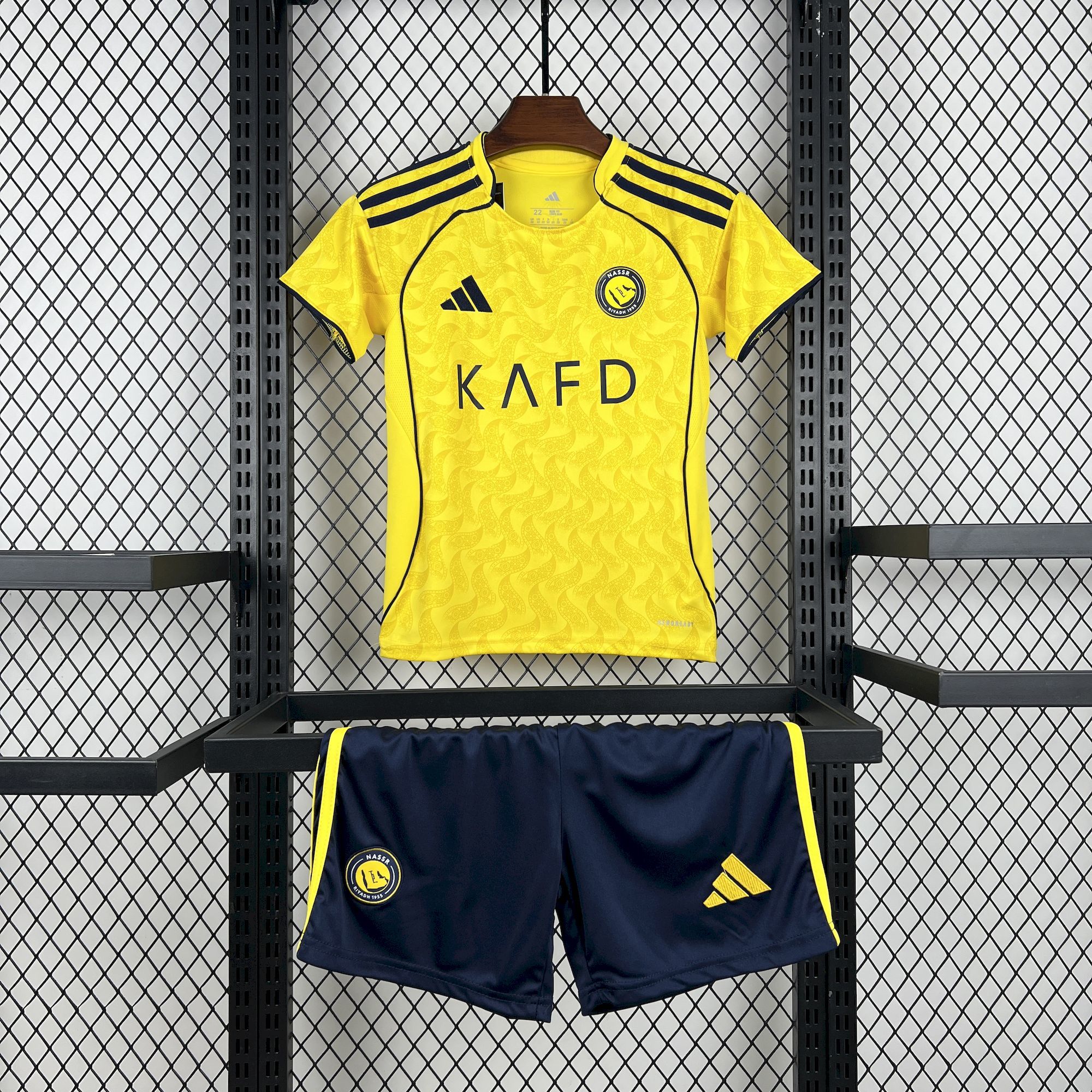 Kids Al-Nassr FC 2025-26 Home Kit Kids Al-Nassr FC 2025-26 Home Kit