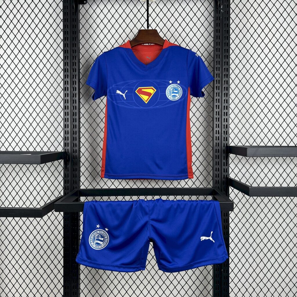Kids Bahia 2025-26 Superman Collaboration Kit