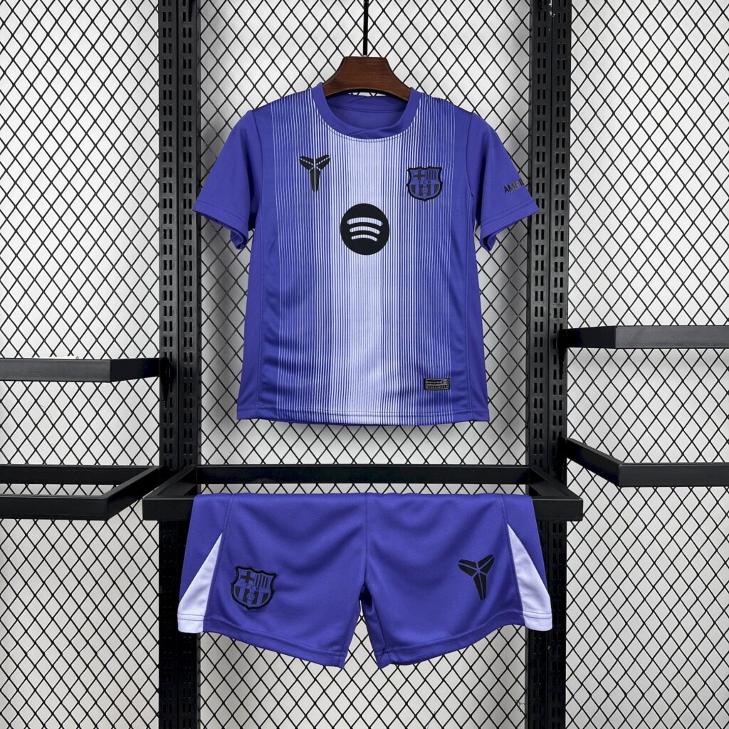 Kids Barcelona 2025-26 Goalkeeper Kit