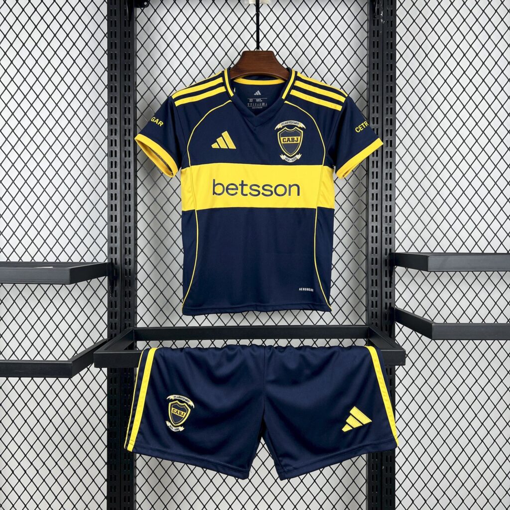 Kids Boca Juniors 2025-26 Home Kit