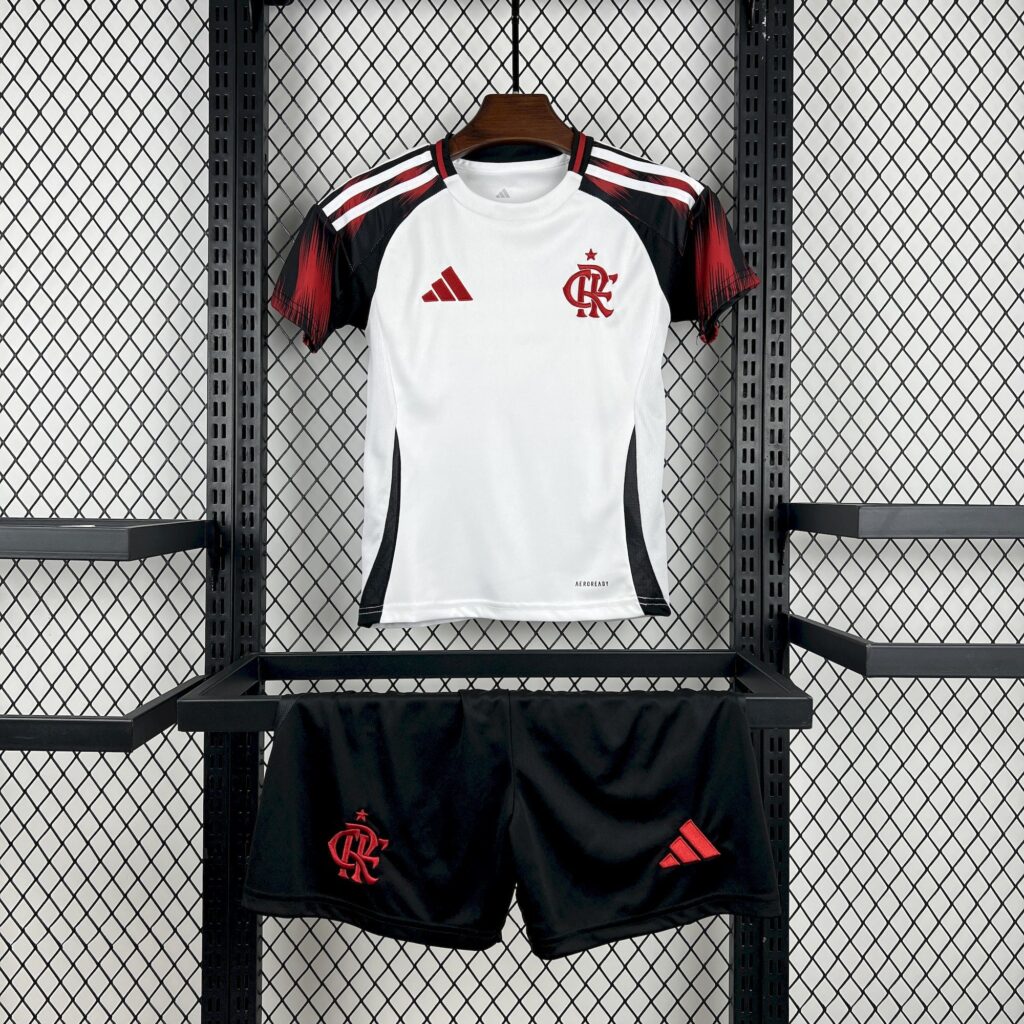 Kids Flamengo 2025-26 Away Kit