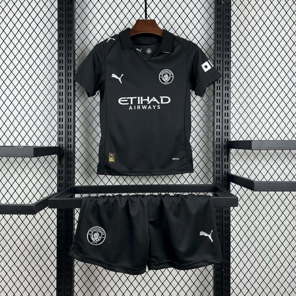 Kids Manchester City 2025-26 Away Kit