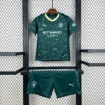 Kids Manchester City 2025-26 Fourth Kit