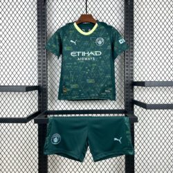 Kids Manchester City 2025-26 Fourth Kit