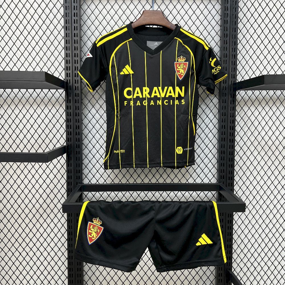 Kids Real Zaragoza 2025-26 Away Kit Kids Real Zaragoza 2025-26 Away Kit