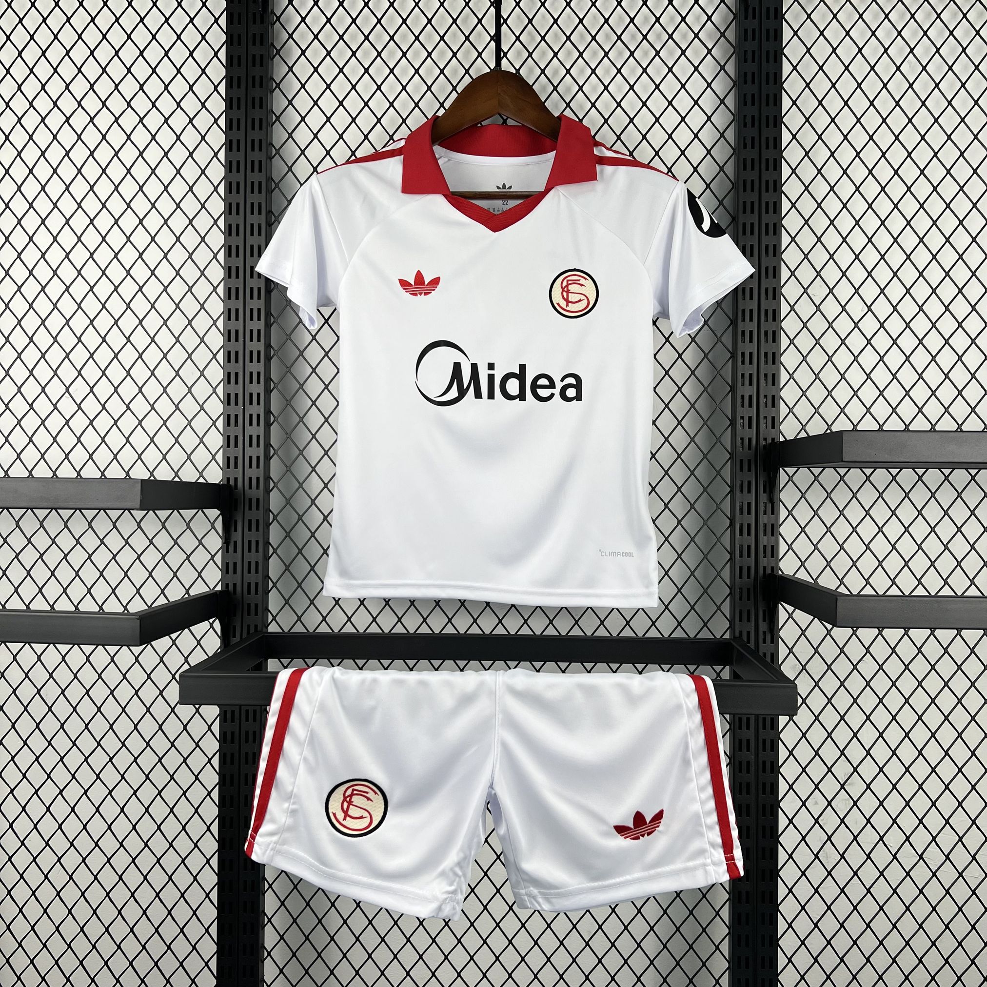 Kids Sevilla FC 2025-26 Vintage Kit Kids Sevilla FC 2025-26 Vintage Kit