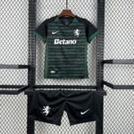Kids Sporting CP 2025-26 Goalkeeper Kit