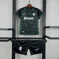 Kids Sporting CP 2025-26 Goalkeeper Kit