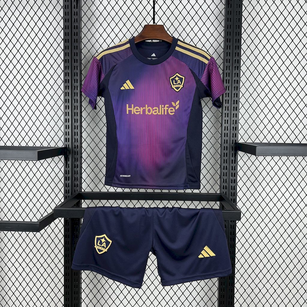 LA Galaxy 2025-26 Away Kids Kit LA Galaxy 2025-26 Away Kids Kit