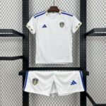 Leeds United F.C. 2025-26 Home Jersey Kids Kit