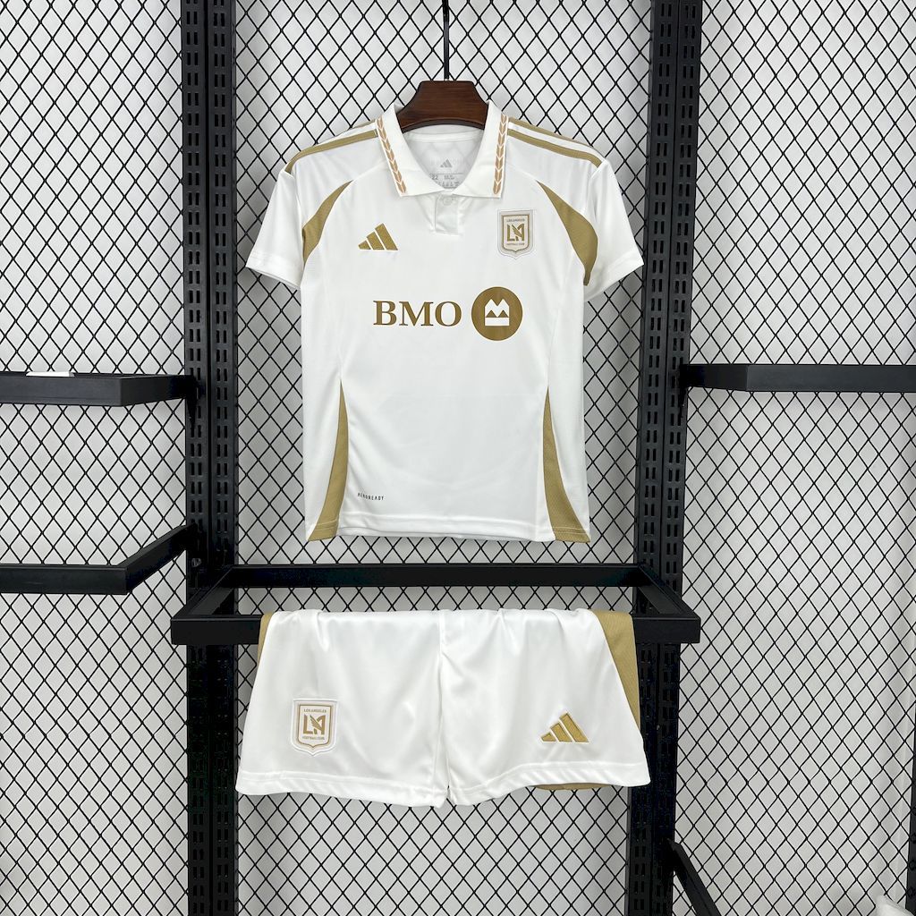 Los Angeles FC 2025-26 Away Kids Kit Los Angeles FC 2025-26 Away Kids Kit