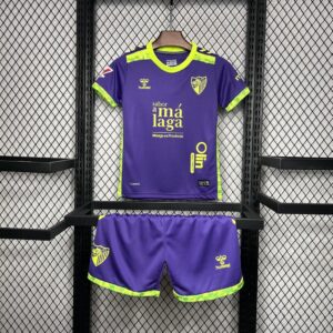 Malaga 2024-25 Away Kids Kit