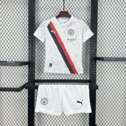 Manchester City 2025-26 Away Kids Kit