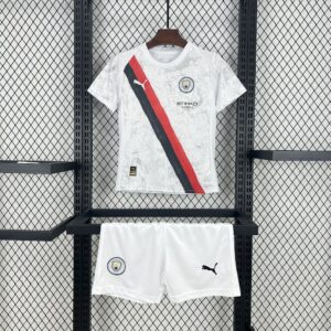 Manchester City 2025-26 Away Kids Kit