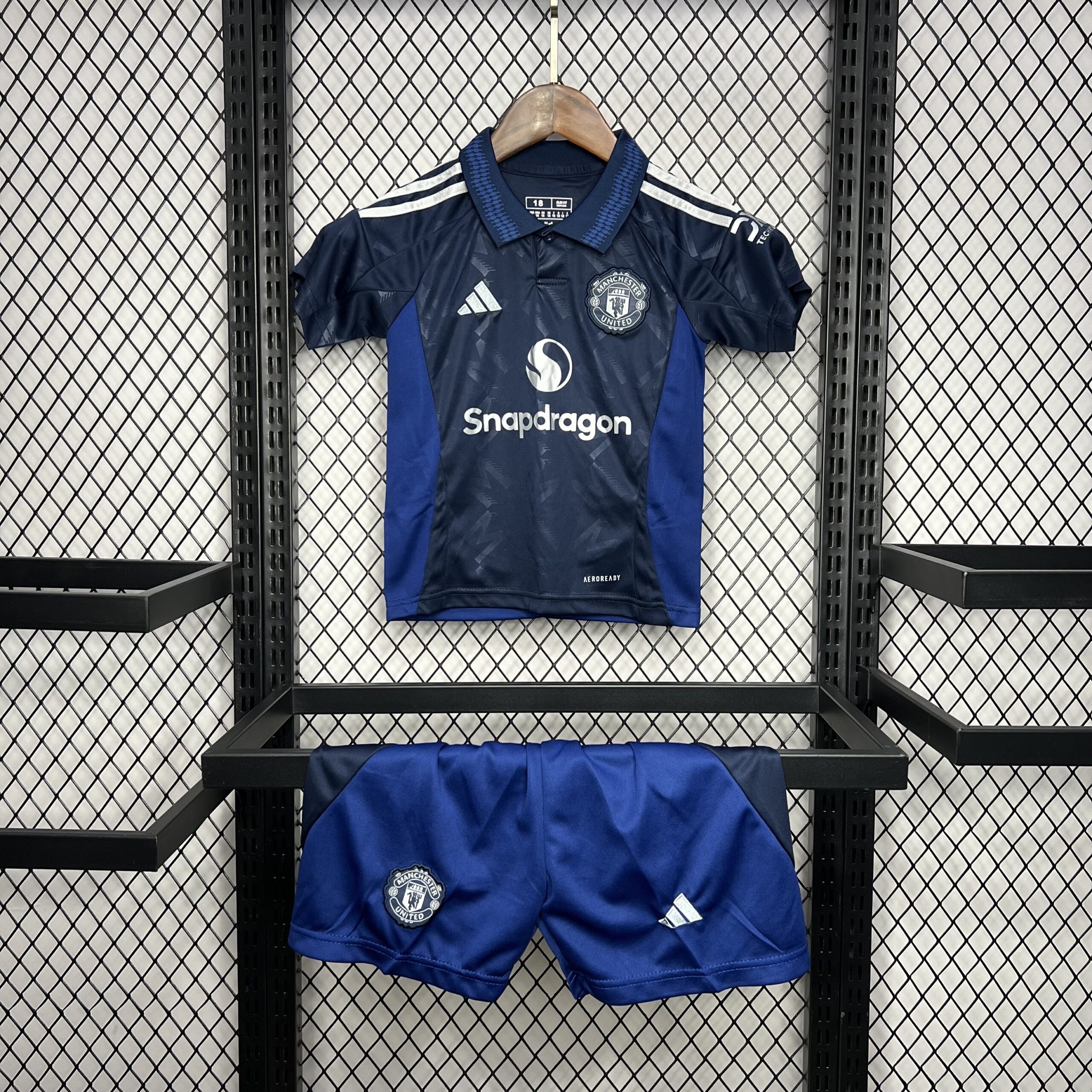 Manchester United 2024-25 Away Kids Kit Manchester United 2024-25 Away Kids Kit