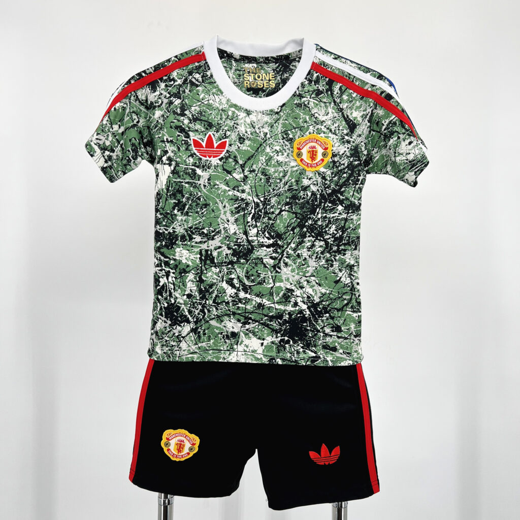 Manchester United 2024-25 Stone Roses Originals Icon Edition Kids Kit