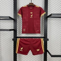 Mexico 2025-26 Gold- Red Kids Kit