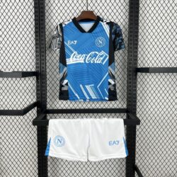Napoli 2024-25 Coca-Cola Joint edition Kids Kit