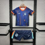 Netherlands 2024-25 Euro Away Kids Kit
