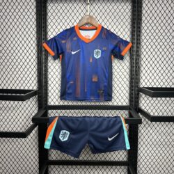 Netherlands 2024-25 Euro Away Kids Kit