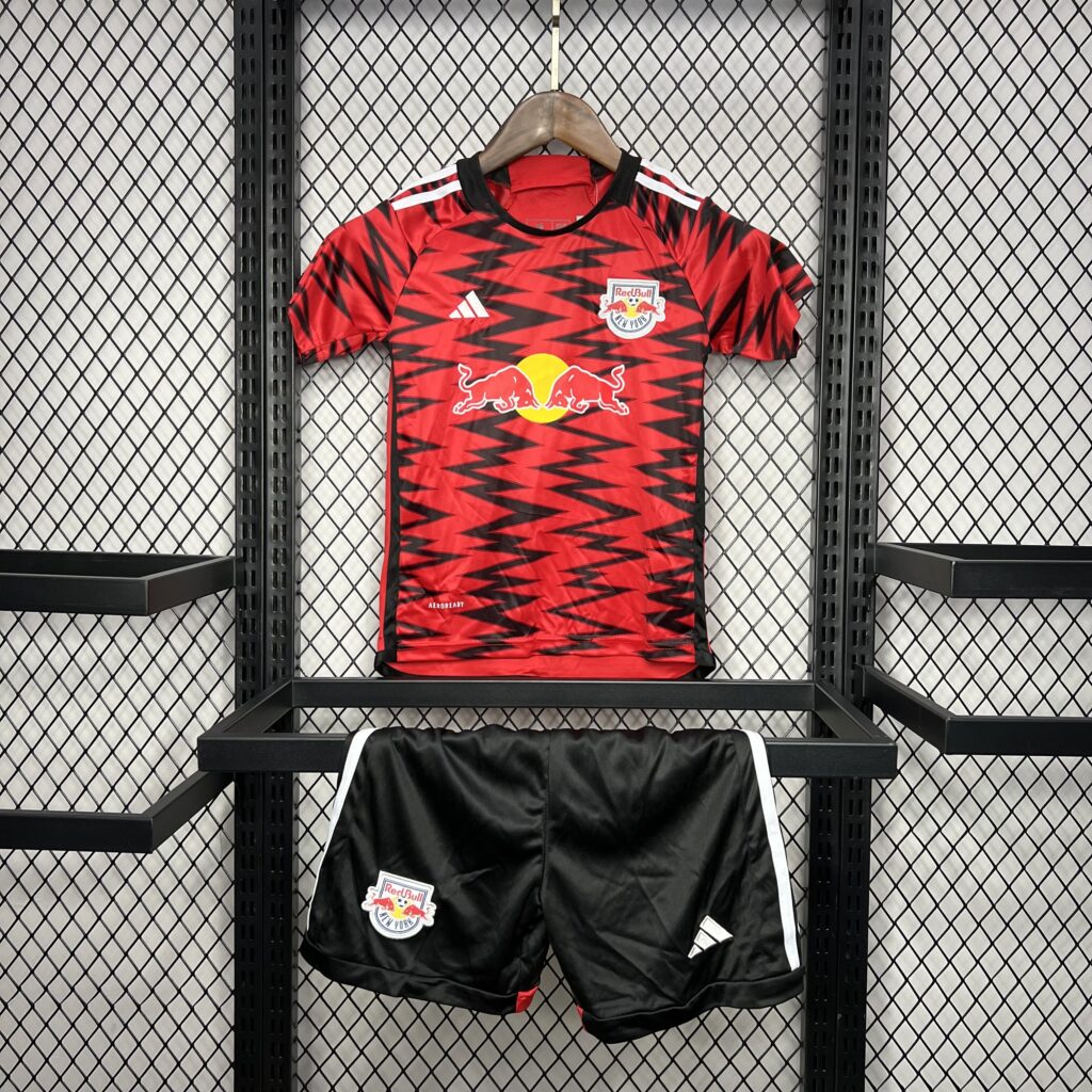 New York Red Bulls 2024-25 Away Kids Kit