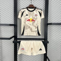 New York Red Bulls 2025-26 Home Kids Kit