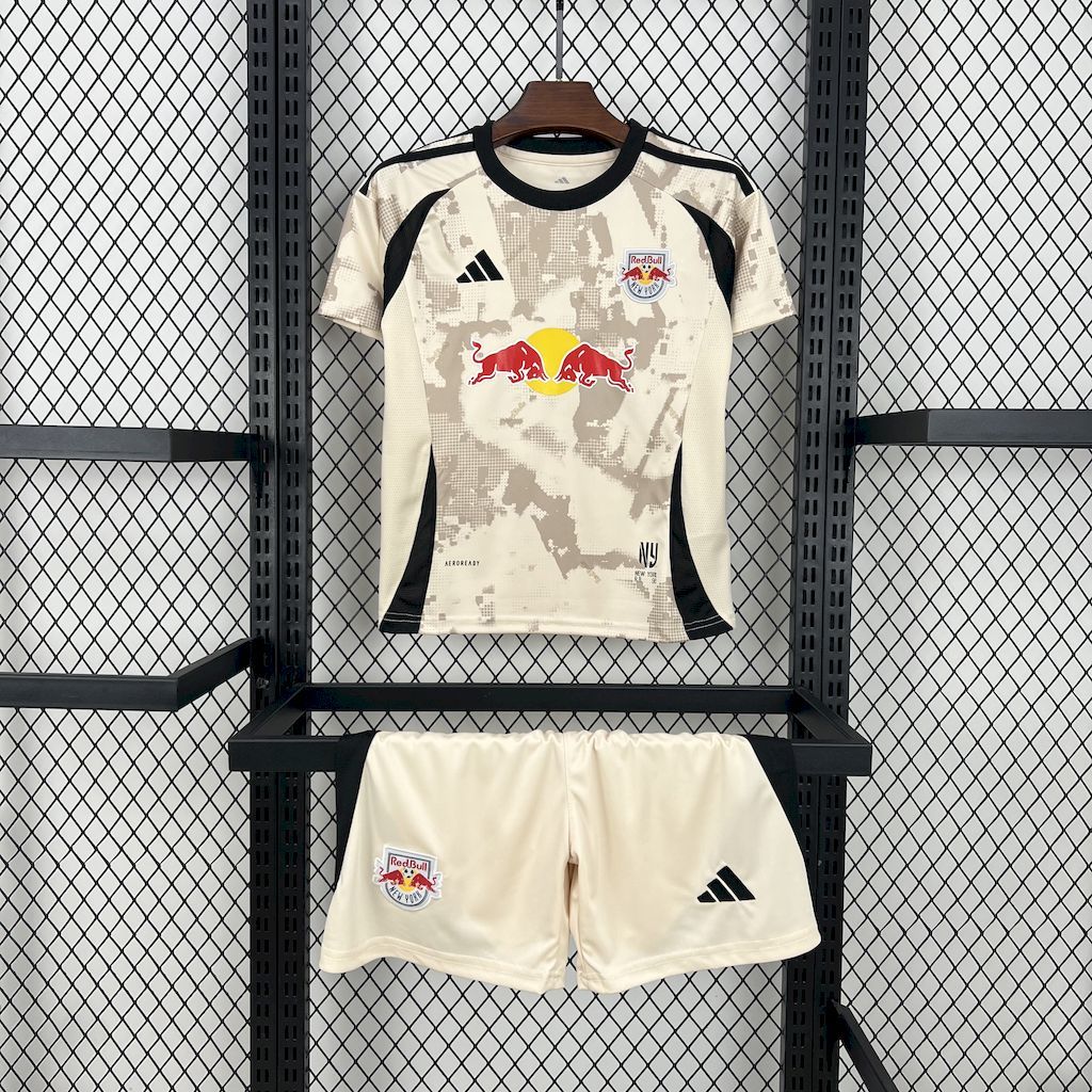 New York Red Bulls 2025-26 Home Kids Kit