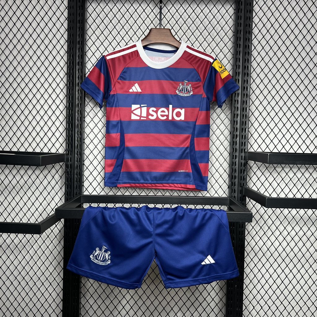 Newcastle United 2024-25 Away Kids Kit Newcastle United 2024-25 Away Kids Kit