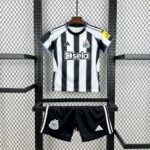 Newcastle United 2025-26 Home Kids Kit
