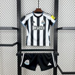 Newcastle United 2025-26 Home Kids Kit