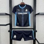 Olympique Marseille 2025-26 Away Kids Kit