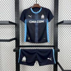 Olympique Marseille 2025-26 Away Kids Kit