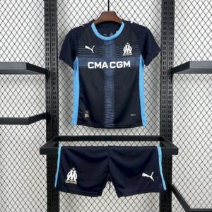 Olympique Marseille 2025-26 Away Kids Kit